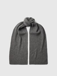 CACHEMIRE MÉLANGÉ ÉCHARPE, Medium Grey Melange, highres