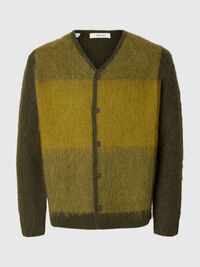 COUPE DÉCONTRACTÉE CARDIGAN EN MAILLE, Forest Night, highres