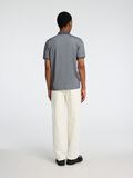 Selected MANCHES COURTES POLO, Medium Grey Melange, highres - 16096223_MediumGreyMelange_004.jpg