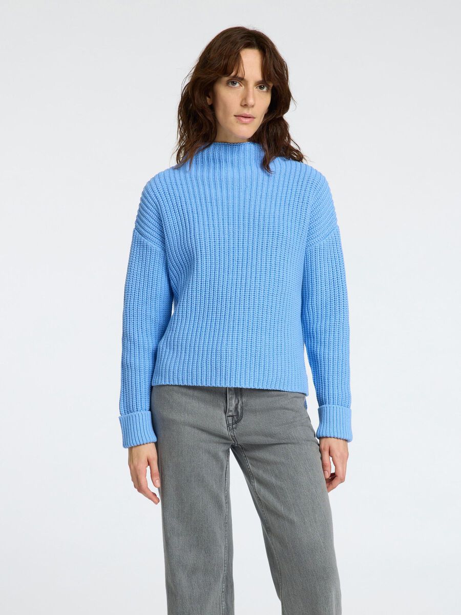 Selected OVERSIZED JUMPER, Cornflower Blue, highres - 16075489_CornflowerBlue_003.jpg