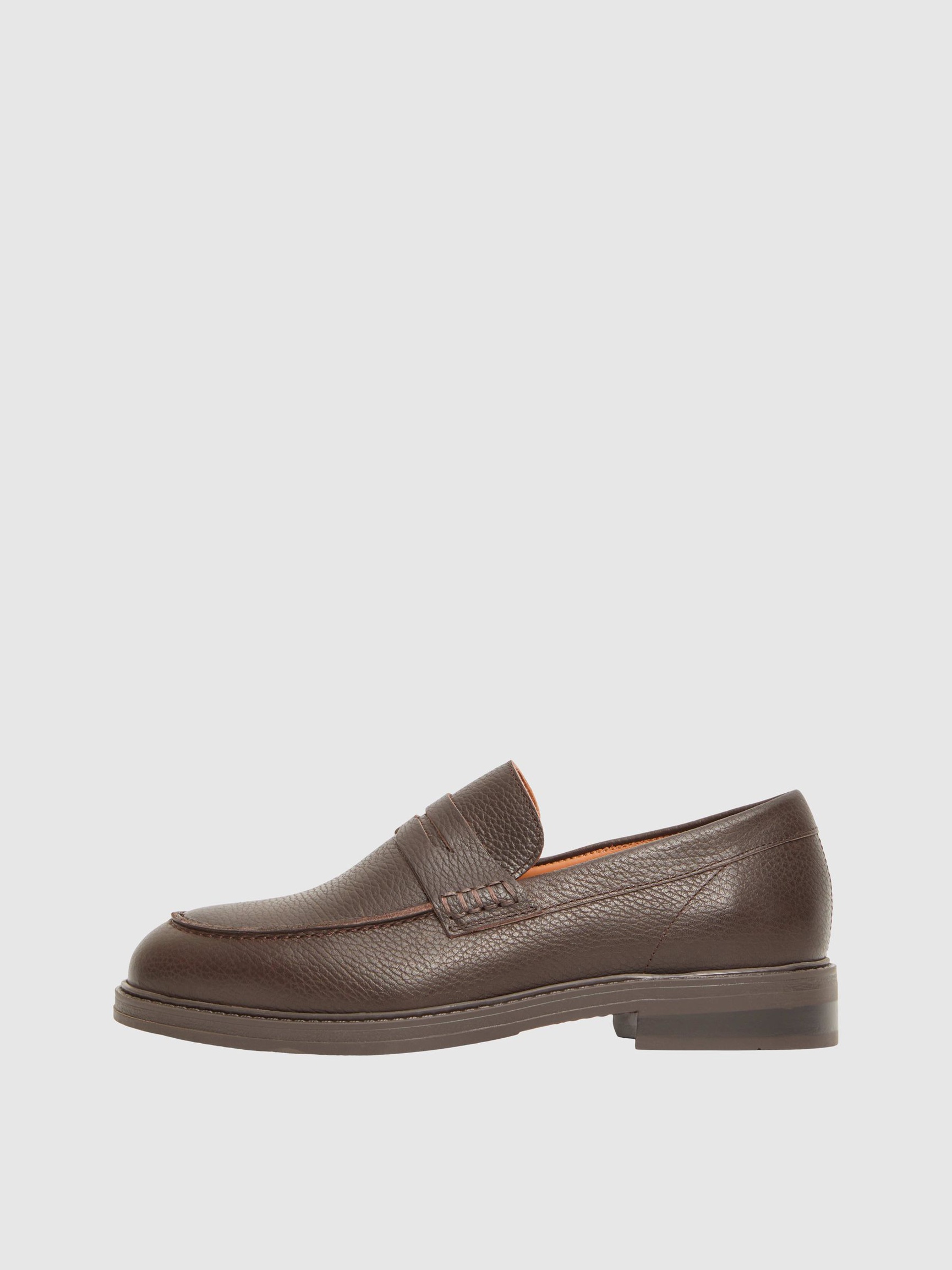 LEATHER LOAFERS, Demitasse, highres