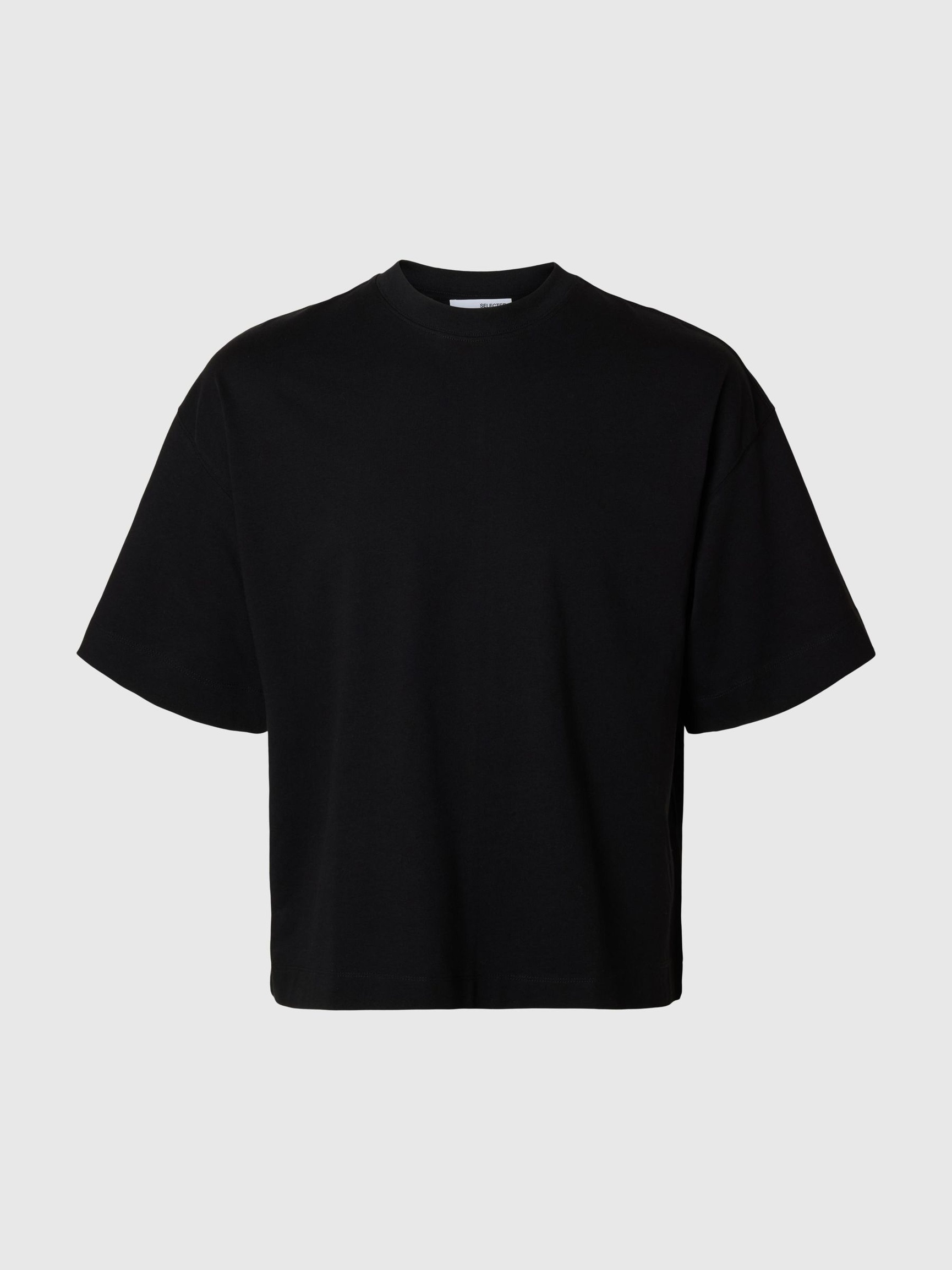 YLISUURI T-PAITA, Black, highres