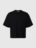 Selected ESSENTIAL OVERSIZED T-SHIRT, Black, highres - 16097896_Black_001.jpg