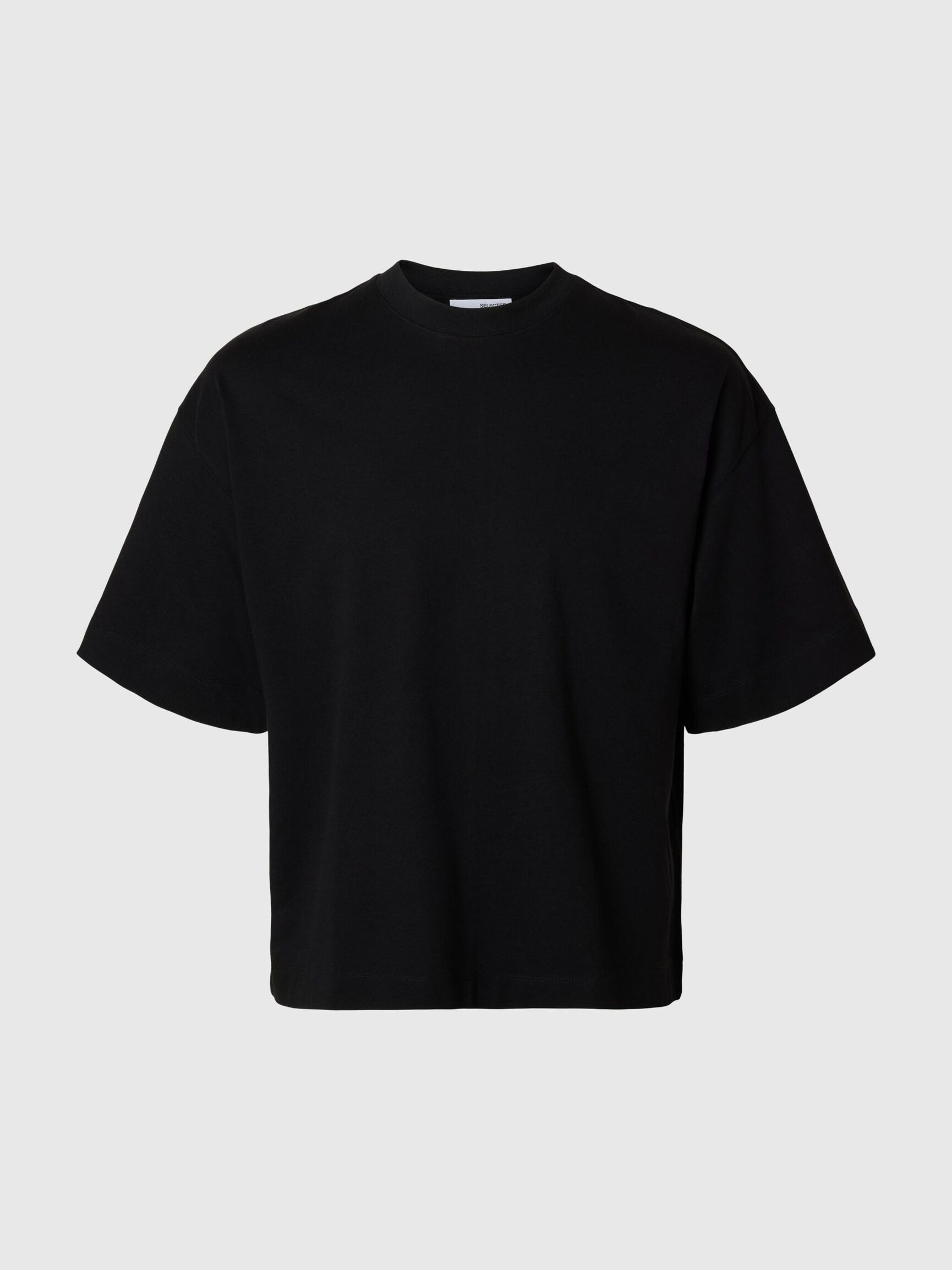 T-SHIRT OVERSIZE, Black, highres