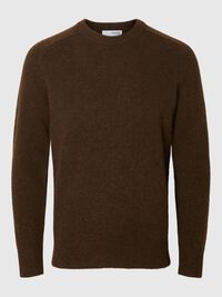 LANGÄRMELIGER STRICKPULLOVER, Demitasse, highres