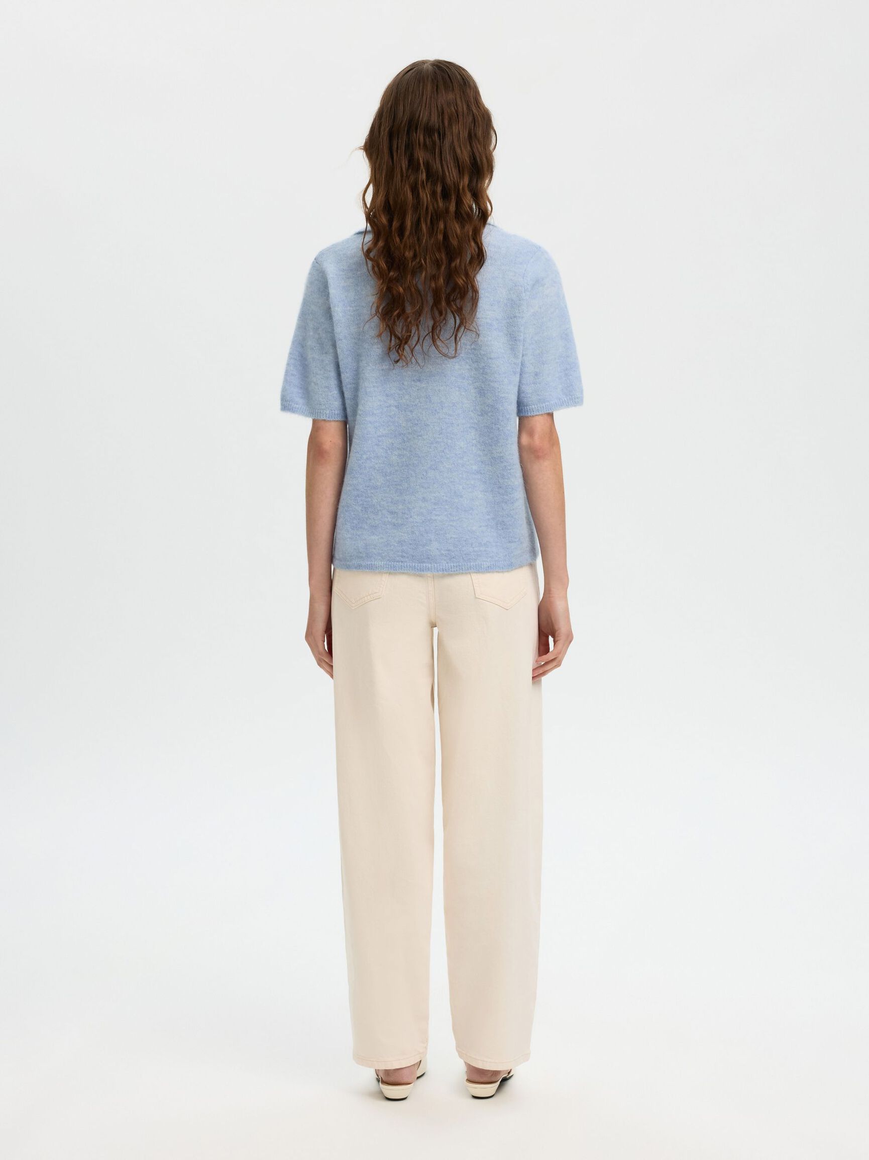 NEULOTTU PIKEEPAITA, Cashmere Blue, highres