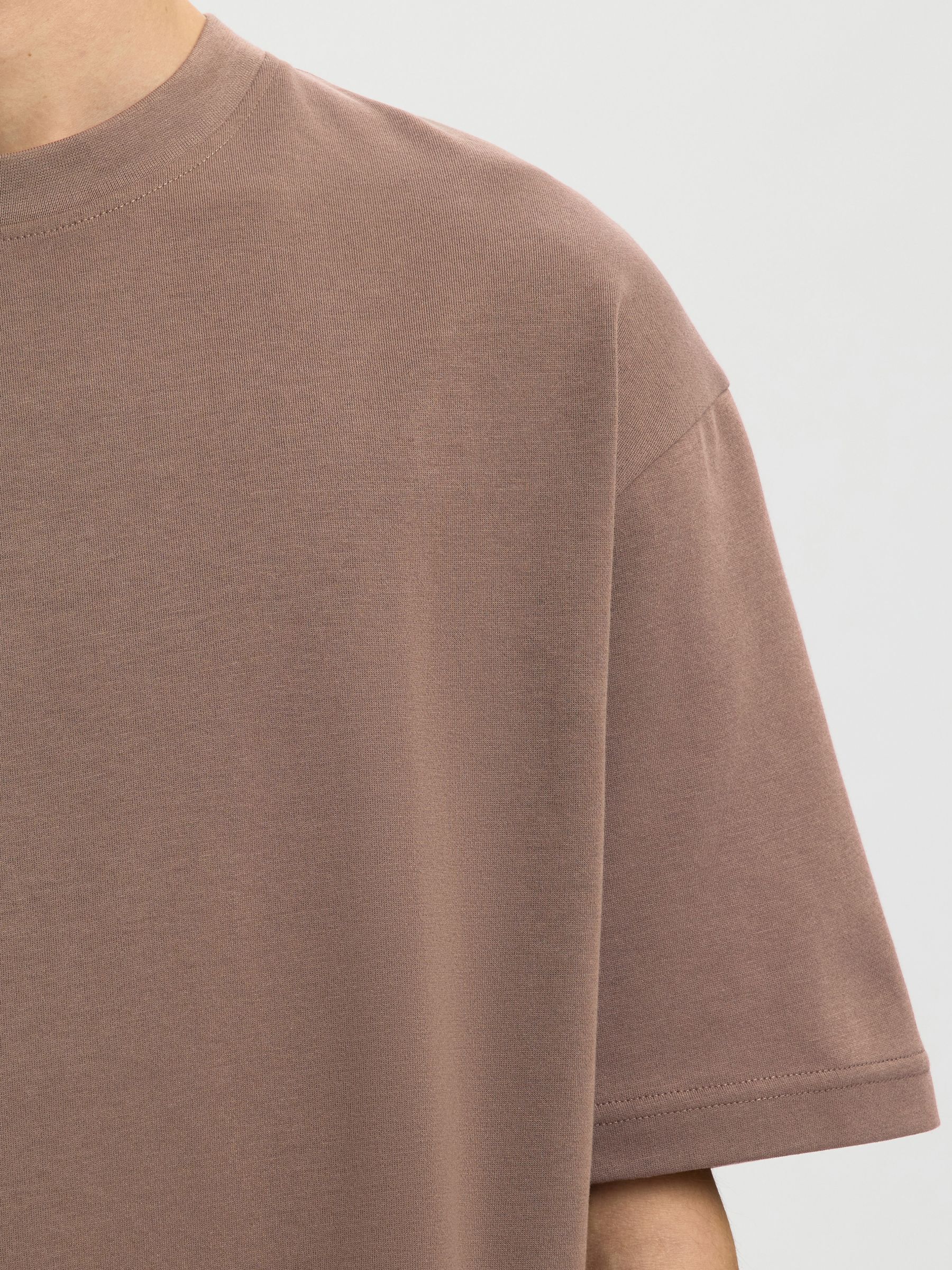 LOOSE FIT T-SHIRT, Morel, highres