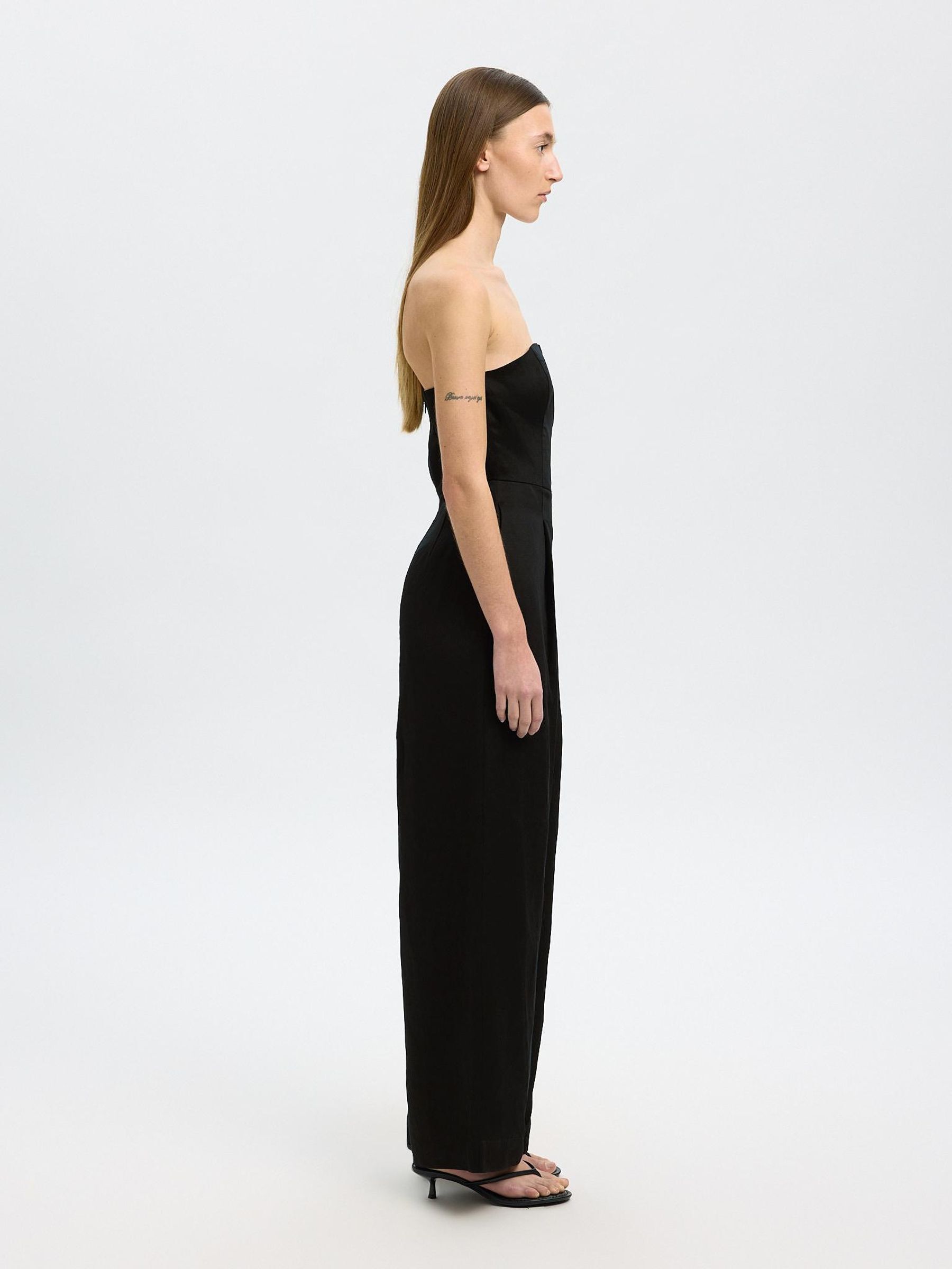 LINBLANDING JUMPSUIT, Black, highres