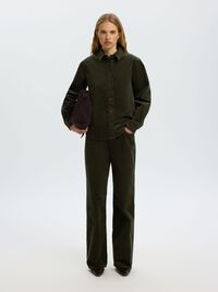 WIDE FIT CORDUROY TROUSERS, Deep Depths, highres