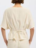 Selected VISKOSEMIX PLISSEE BLUSE, Birch, highres - 16097803_Birch_006.jpg