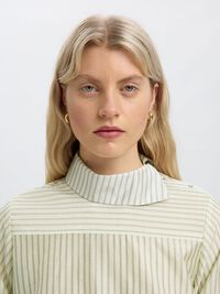 RELAXED FIT BLOUSE, Egret, highres