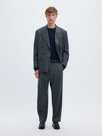PULLOVER, Navy Blazer, highres