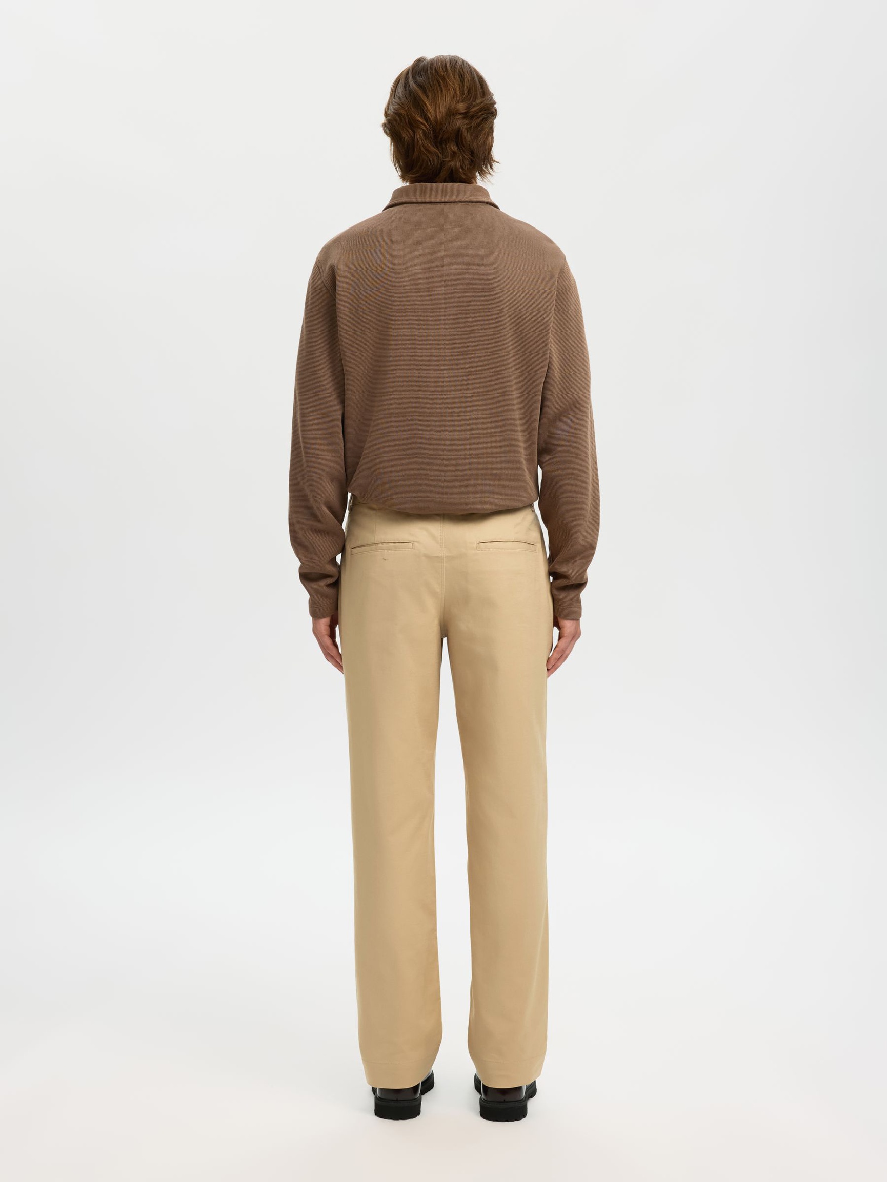 STRAIGHT FIT CHINOS, Incense, highres