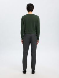 WOLMIX KRIJTSTREEP PANTALON, Grey, highres