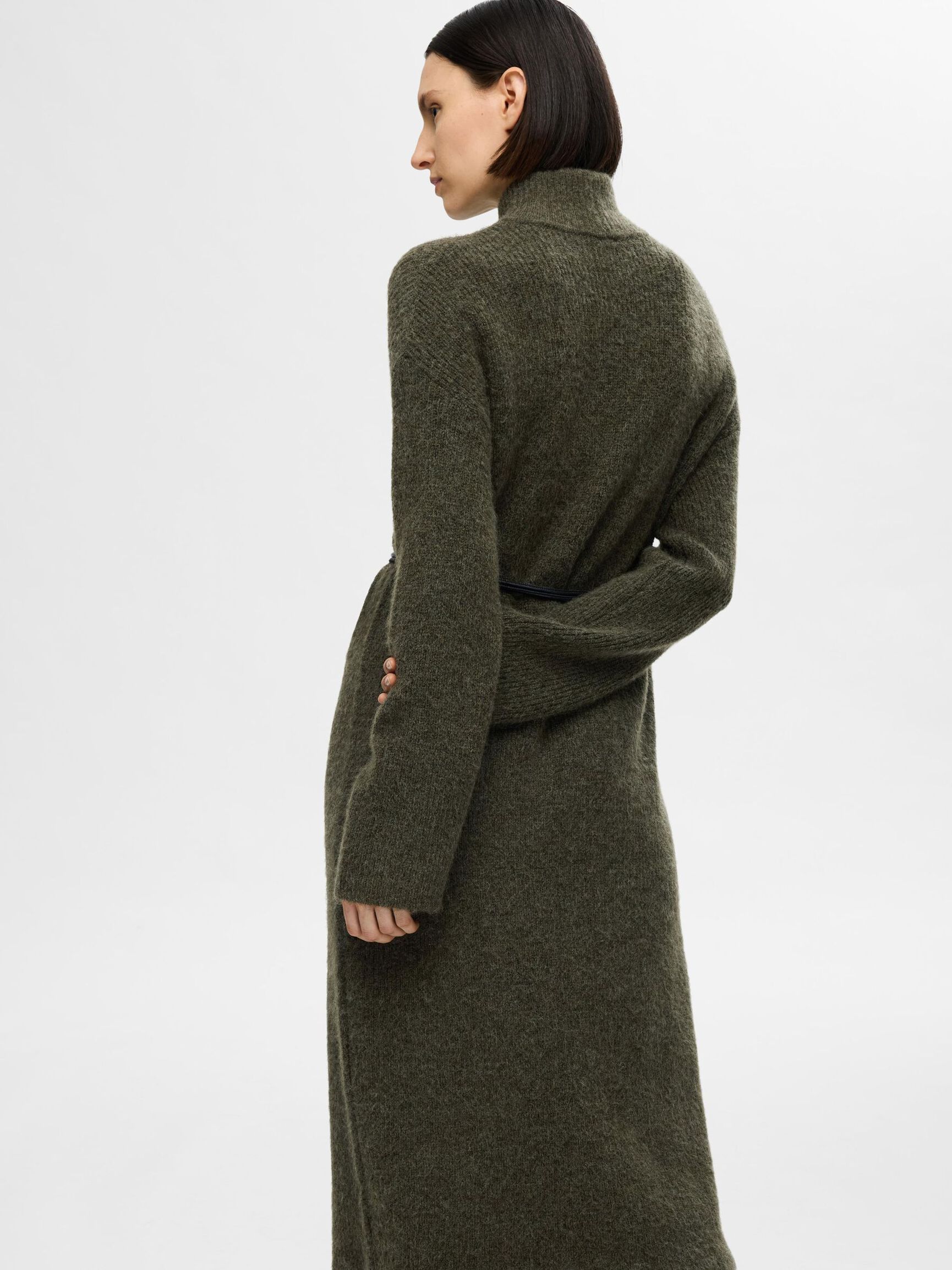 WOOL BLEND MAXI DRESS, Kalamata, highres