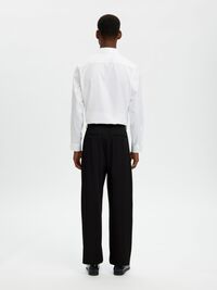 220 LOOSE FIT  SUIT TROUSERS, Black, highres