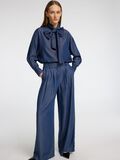 Selected CHAMBRAY WIDE LEG BROEK, Dark Blue, highres - 16096939_DarkBlue_008.jpg