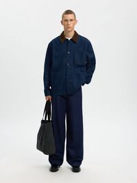 260 JEANS MED VIDE BEN, Dark Blue Denim, highres