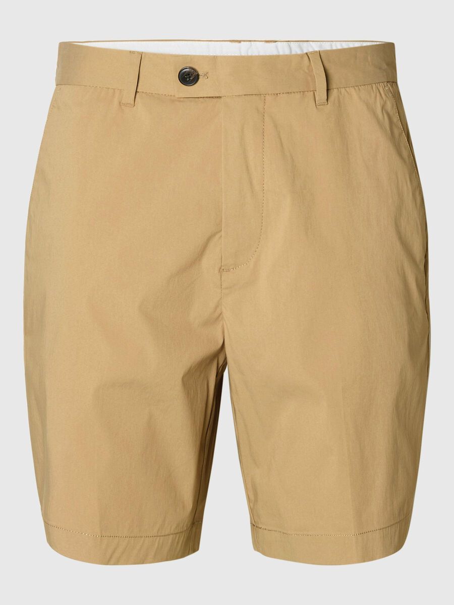Selected REGULAR FIT CHINO SHORTS, Kelp, highres - 16096752_Kelp_001.jpg