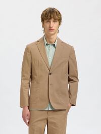 100% COTTON BLAZER, Kelp, highres