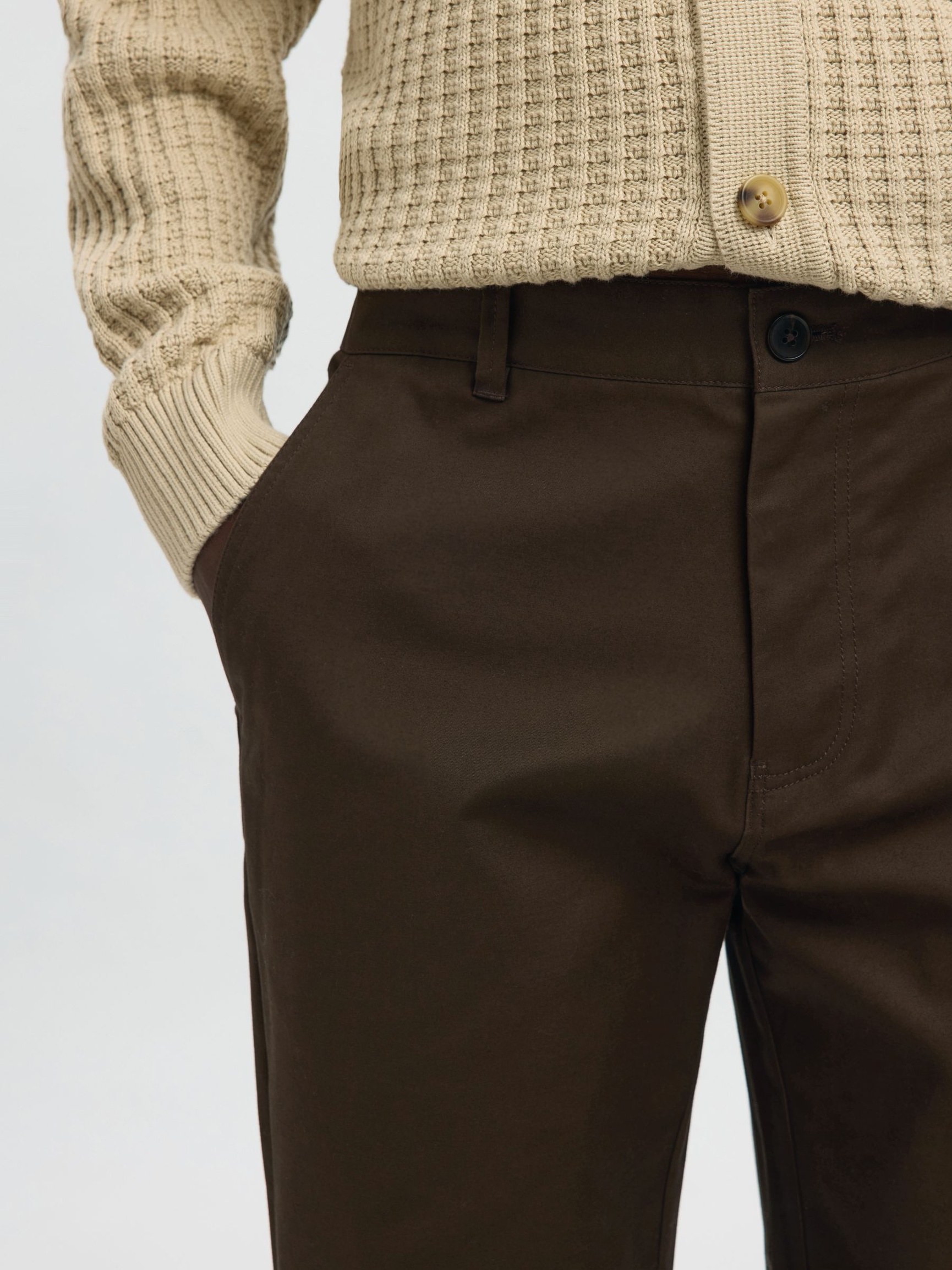 STRAIGHT FIT CHINOS, Delicioso, highres
