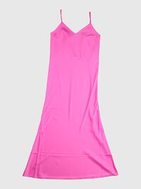 SLEEVELESS MAXI DRESS, Phlox Pink, highres