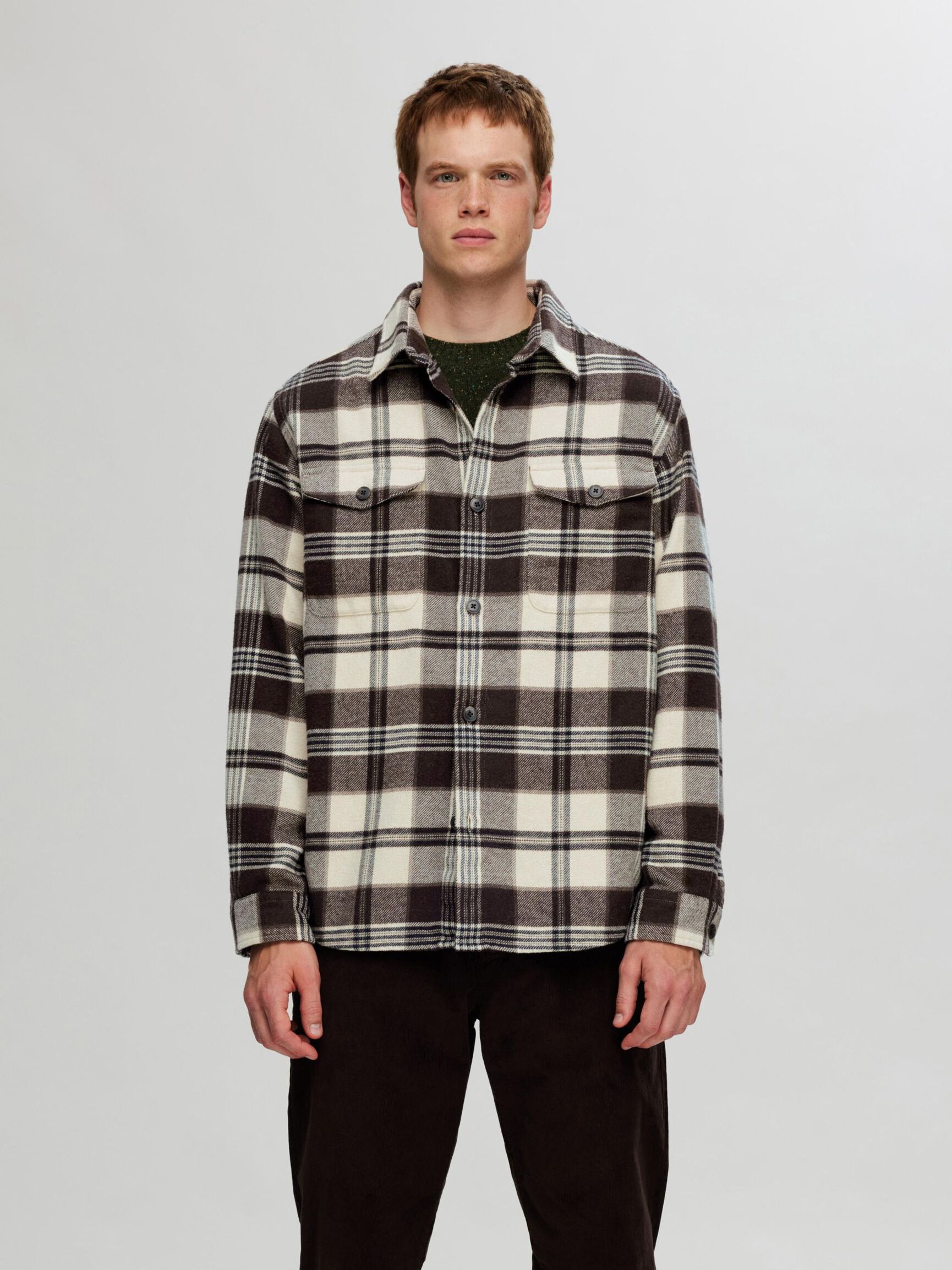 VECK ÖVERSKJORTA, Pure Cashmere, highres