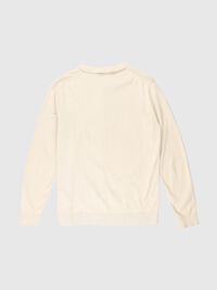 STRIKKET CARDIGAN, Oatmeal, highres
