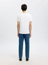 SHORT-SLEEVED T-SHIRT, Bright White, highres