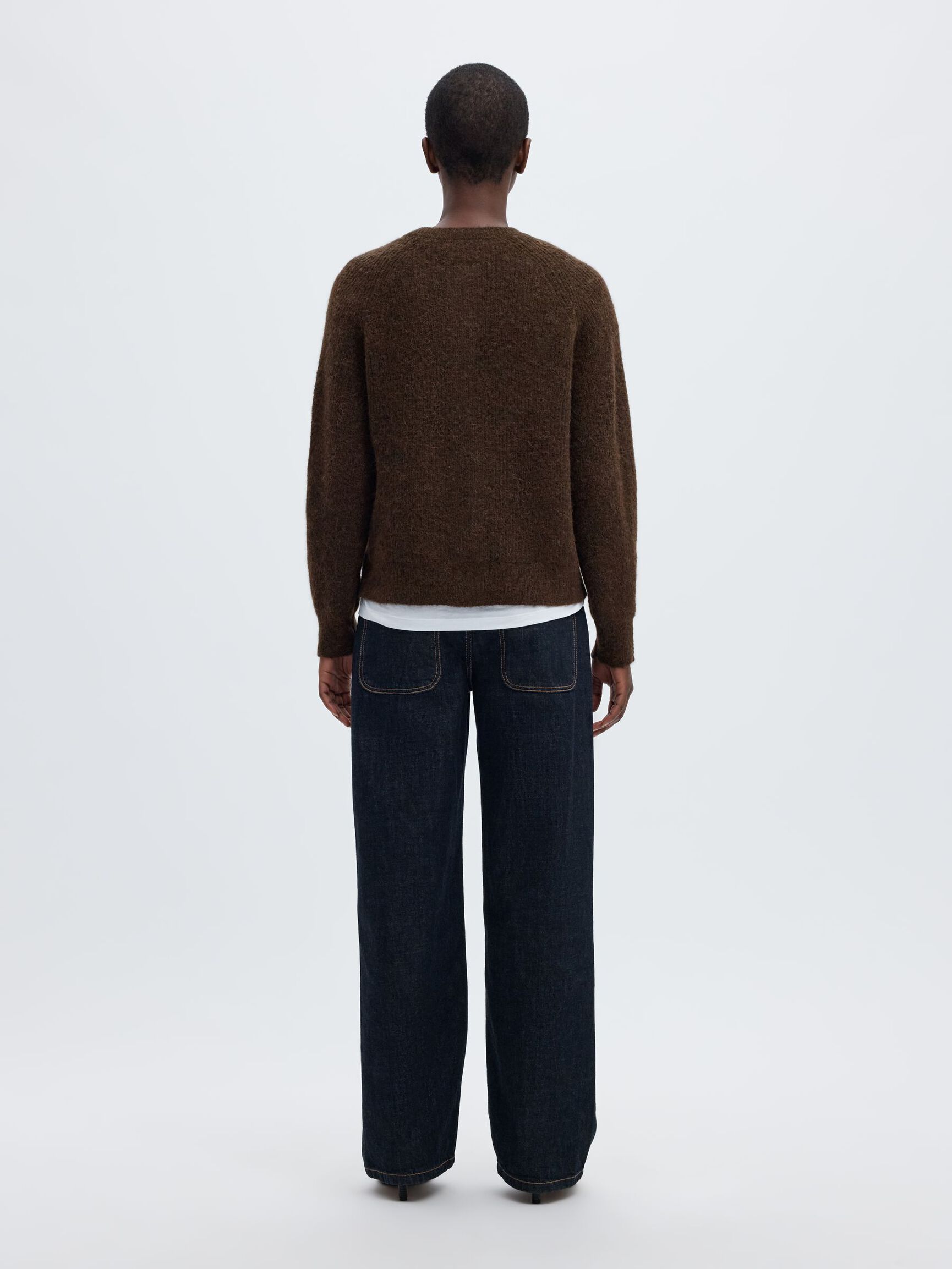 WOOL BLEND CARDIGAN, Delicioso, highres