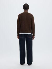 WOOL BLEND CARDIGAN, Delicioso, highres