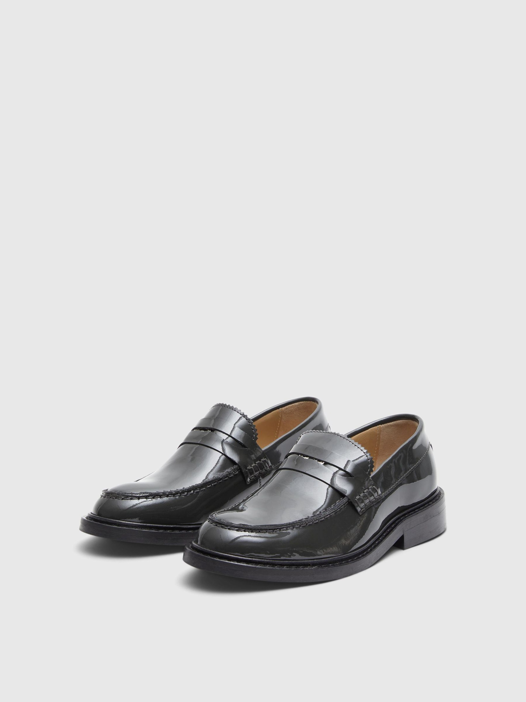 LEDER HALBSCHUHE, Volcanic Ash, highres
