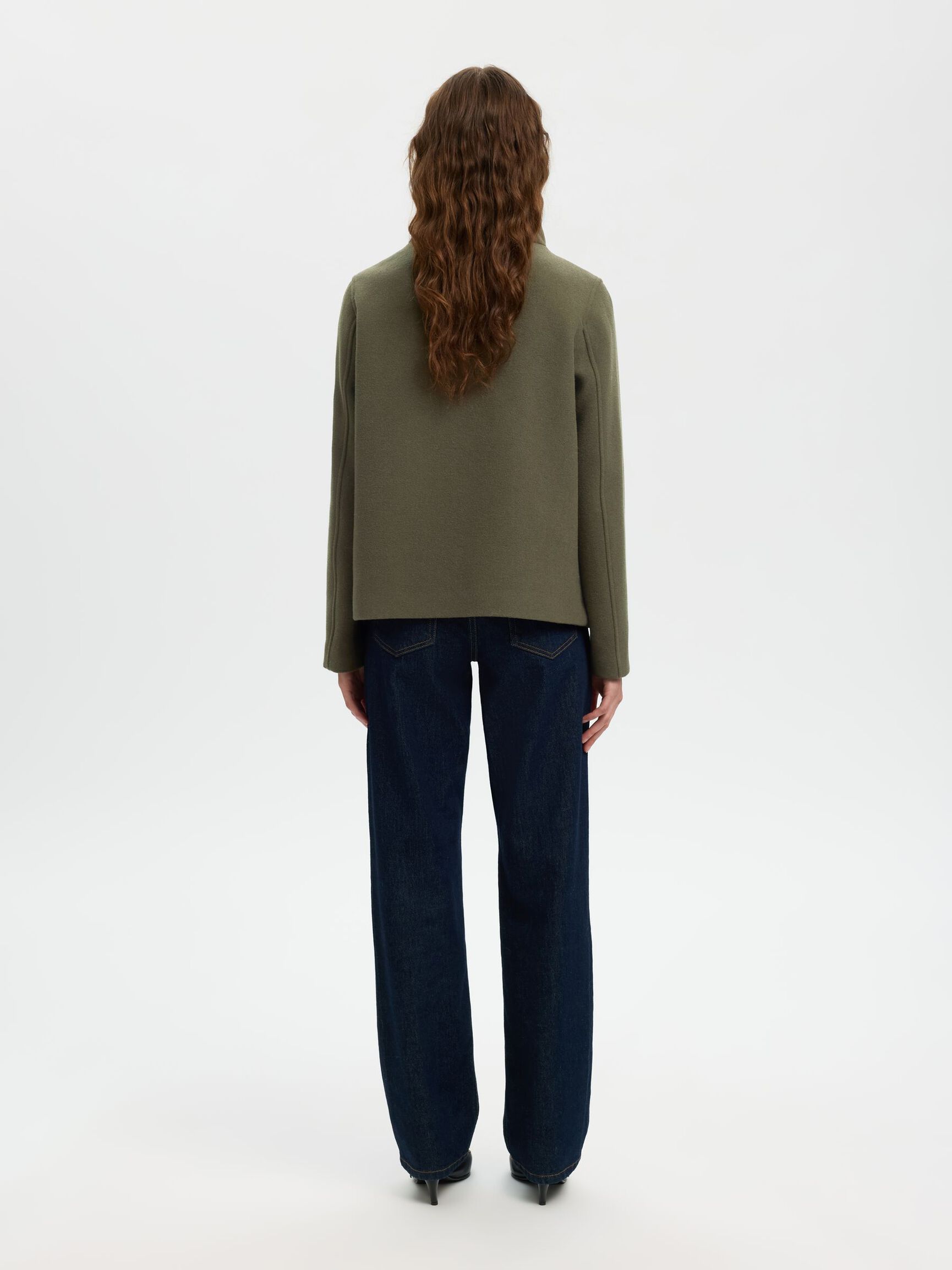 WOOL BLEND JACKET, Kalamata, highres