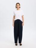 Selected DETAILED 100% BAUMWOLL T-SHIRT, Bright White, highres - 16097834_BrightWhite_005.jpg