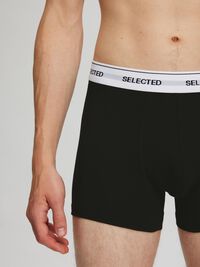 3-PACK TRUNKS, Black, highres