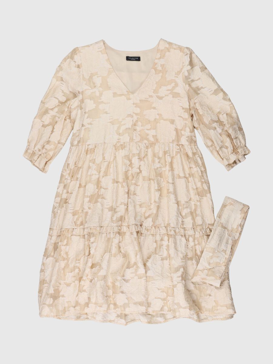 Selected ROBE COURTE, Creme Brûlée, highres - 80000199_CremeBrle_001.jpg