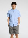 Selected KLASSIEKE OVERHEMD MET KORTE MOUWEN, Cashmere Blue, highres - 16092495_CashmereBlue_1151850_003.jpg