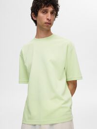 LOOSE FIT T-SHIRT, Bok Choy, highres