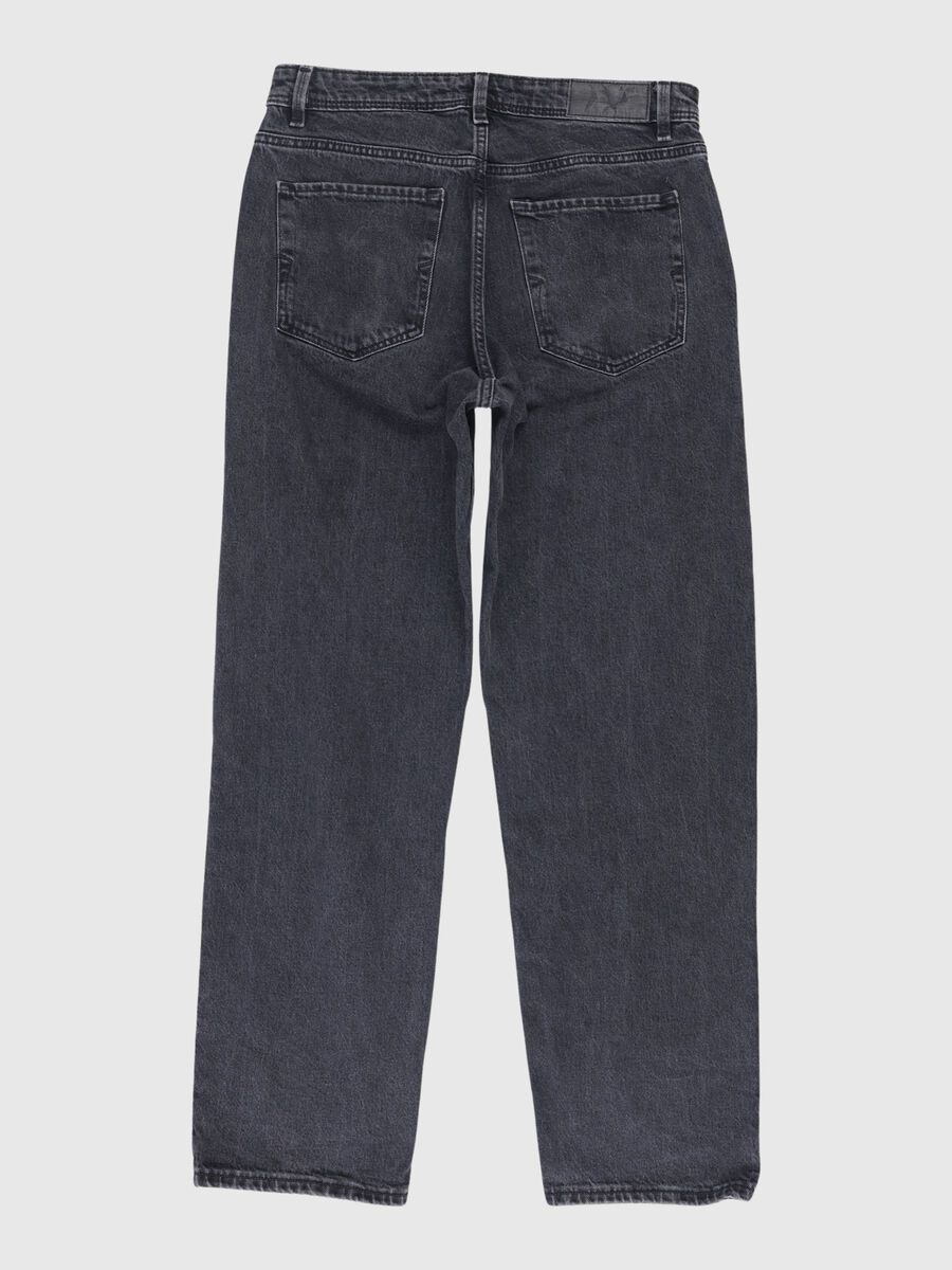 Selected 220 LOOSE FIT JEANS, Black Denim, highres - 80000227_BlackDenim_002.jpg