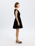 Selected CAP SLEEVE MINI DRESS, Black, highres - 16098098_Black_005.jpg