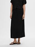 Selected HIGH WAISTED MAXI SKIRT, Black, highres - 16093930_Black_003.jpg