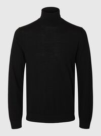 100% MERINOWOL COLTRUI, Black, highres