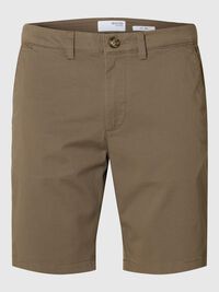 SLIM-FIT CHINOSHORTS, Morel, highres