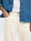 Selected KATOENMIX STRAIGHT FIT JEANS, White Denim, highres - 16097905_WhiteDenim_006.jpg
