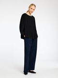 Selected VISKOSEMIX BLUSE, Black, highres - 16097969_Black_008.jpg