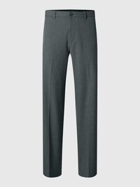 220 LOOSE-FIT TROUSERS, Grey Melange, highres