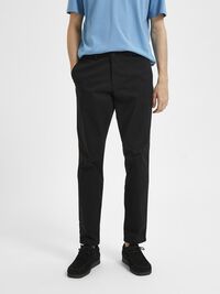 175 SLIM FIT FLEX CHINO, Black, highres