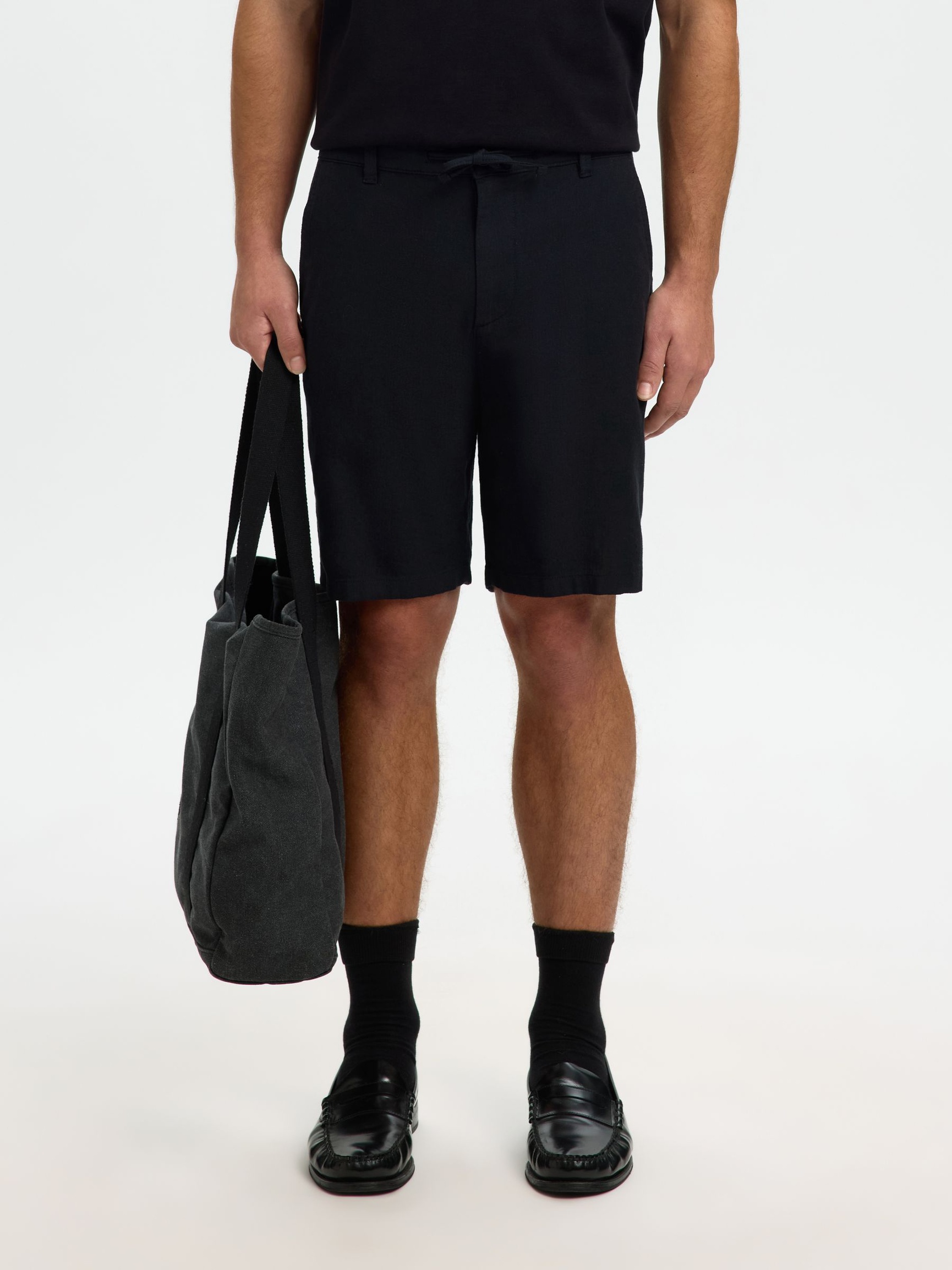 COUPE CONFORT SHORT, Black, highres