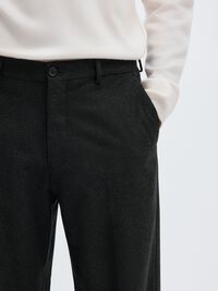 LOOSE FIT TROUSERS, Forest Night, highres