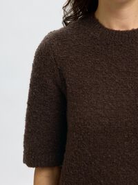 WOLMIX GEBREIDE TOP, Delicioso, highres